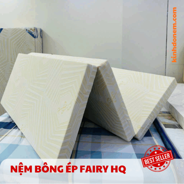 Nệm bông ép FairyHQ - Áo gấm