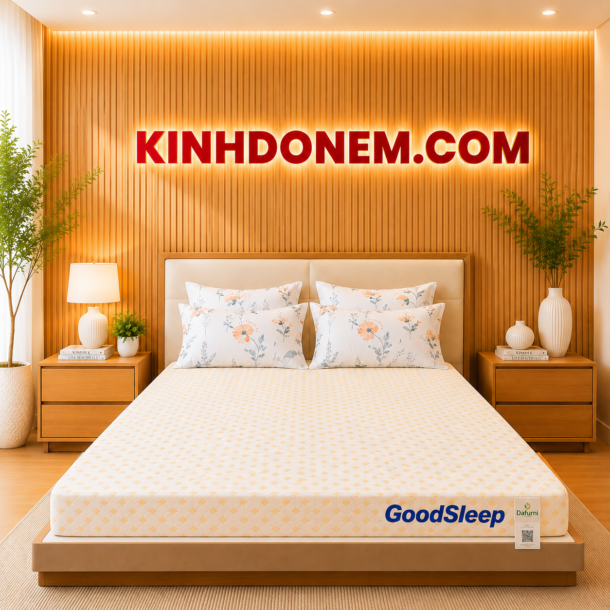 ChatGPT Image 17_25_08 8 thg 6, 2026 Nệm cao su foam hoạt tính GoodSleep Celina nâng đỡ cơ thể êm ái