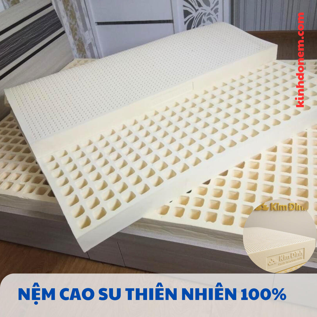 Nệm Cao Su Thiên Nhiên 100%