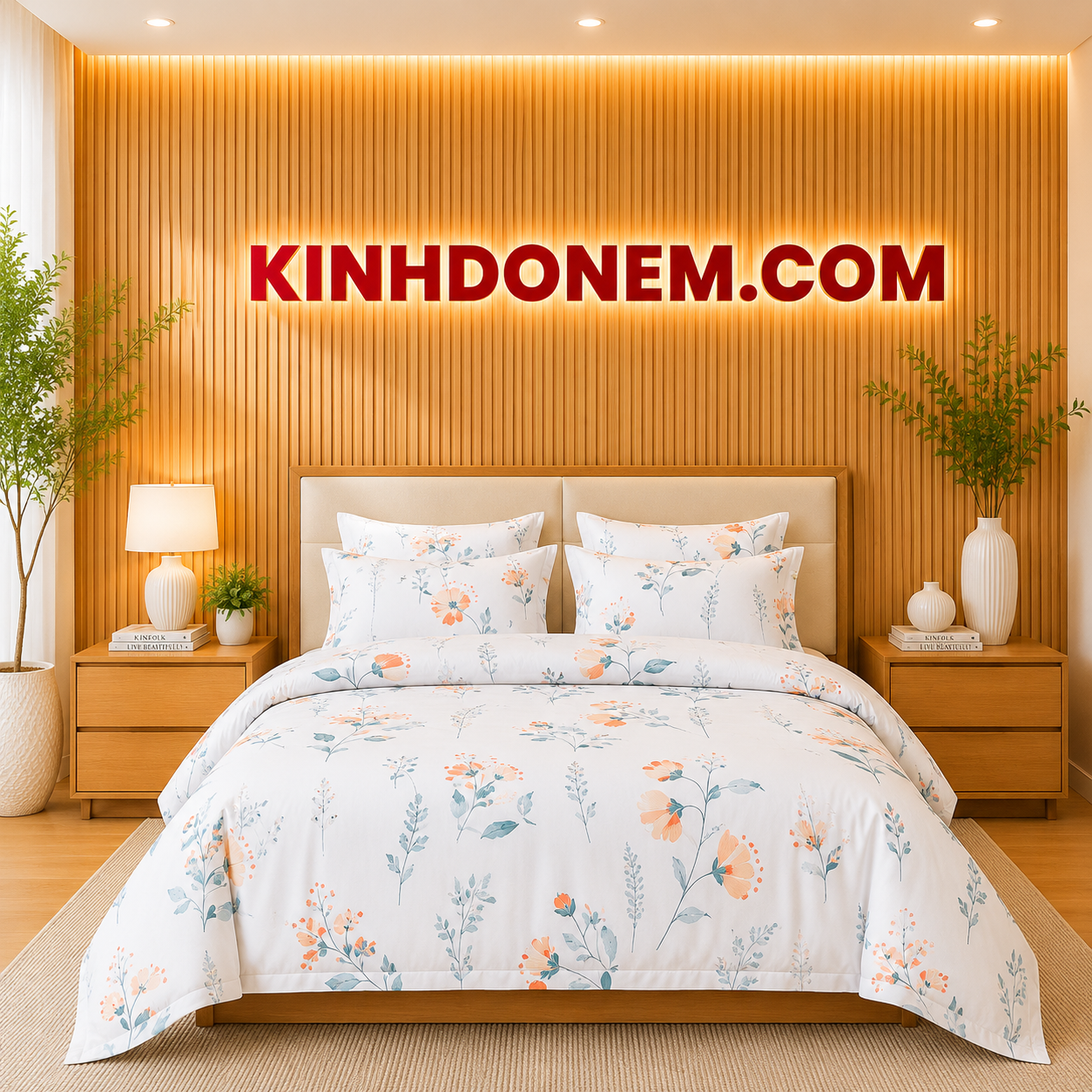 bộ-chăn-ga-gia-đình-lụa-tencel Bộ chăn ga gối cao cấp Tencel Lenzing mềm mịn thoáng mát sang trọng cho phòng ngủ hiện đại
