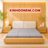 Nệm bông ép gấp 3 Fairy 9P áo gấm cao cấp thiết kế sang trọng chắc chắn và tiện lợi cho phòng ngủ hiện đại