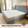 Nệm Lò Xo Túi Độc Lập Việt Mỹ American 3 Viền