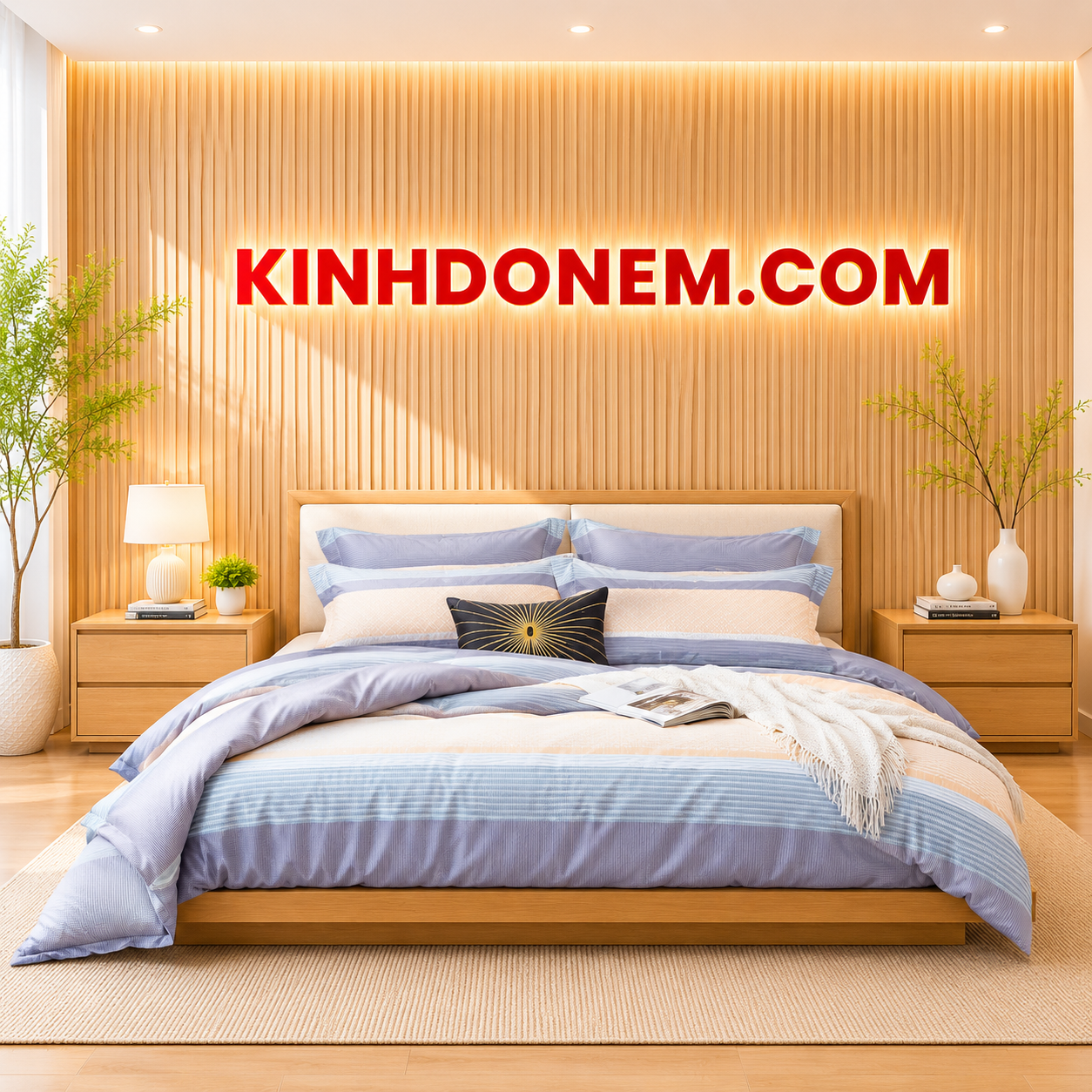 Set-chăn-ga-gia-đinh-vải-lụa-tencel-cao-cấp Bộ chăn ga lụa Tencel 40s gia đình cao cấp mềm mại thoáng mát thiết kế sang trọng cho phòng ngủ hiện đại