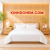 t300 : Bộ chăn ga khách sạn cotton T300 siêu mịn màu trắng sang trọng mềm mại và thoáng mát cho phòng ngủ cao cấp